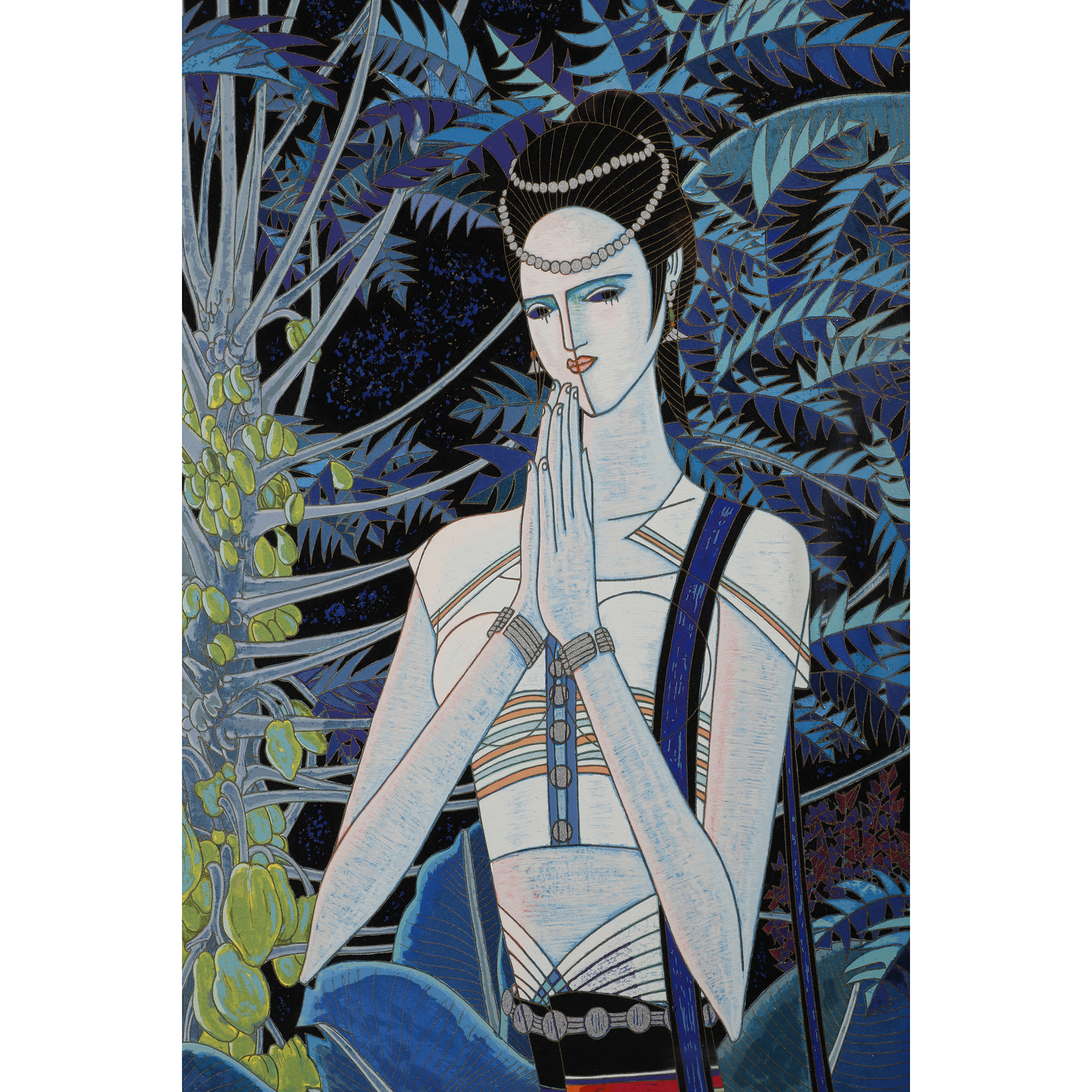 東方拍賣-丁紹光版畫祝愿71/350 (EH-GAIH04KL)NA - 補破網藝術文物拍賣