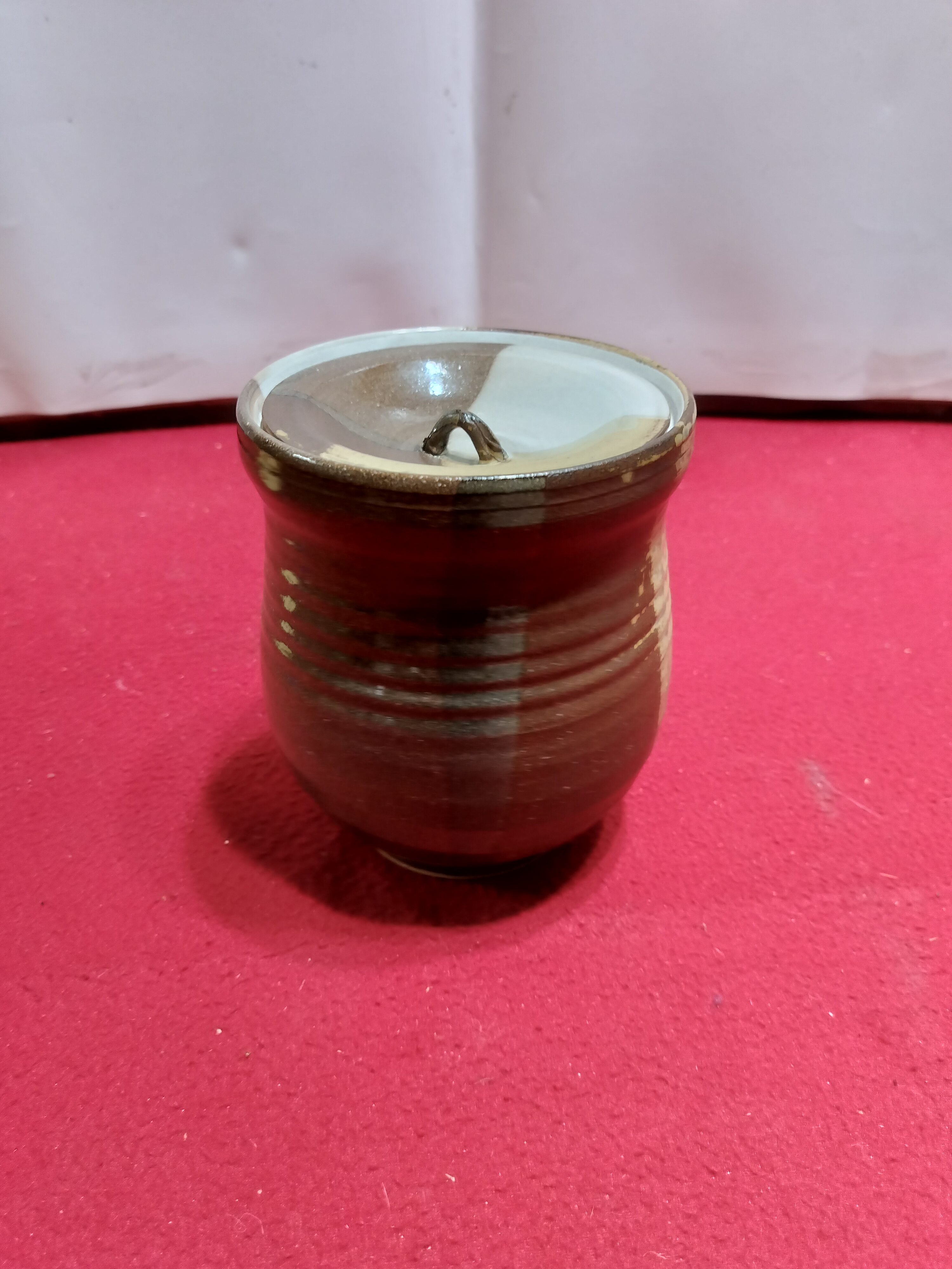 煎茶道具　南蛮手　手造　湯冷　在銘　時代箱　M　R7601 煎茶道具 南蛮手 手造 湯冷 在銘 時代箱 M R7601 煎茶道具