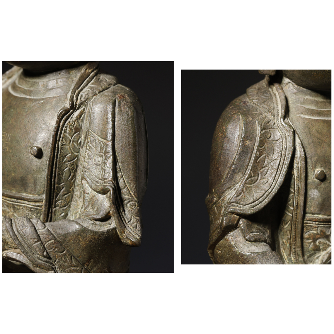 古董，明代佛像，藏友旧藏寄賣，青銅製古美術品，高3⃣️1⃣️cm，重4100克 古董，明代佛像，藏友旧藏寄賣，青銅製古美術品，高3⃣️1⃣️cm，重