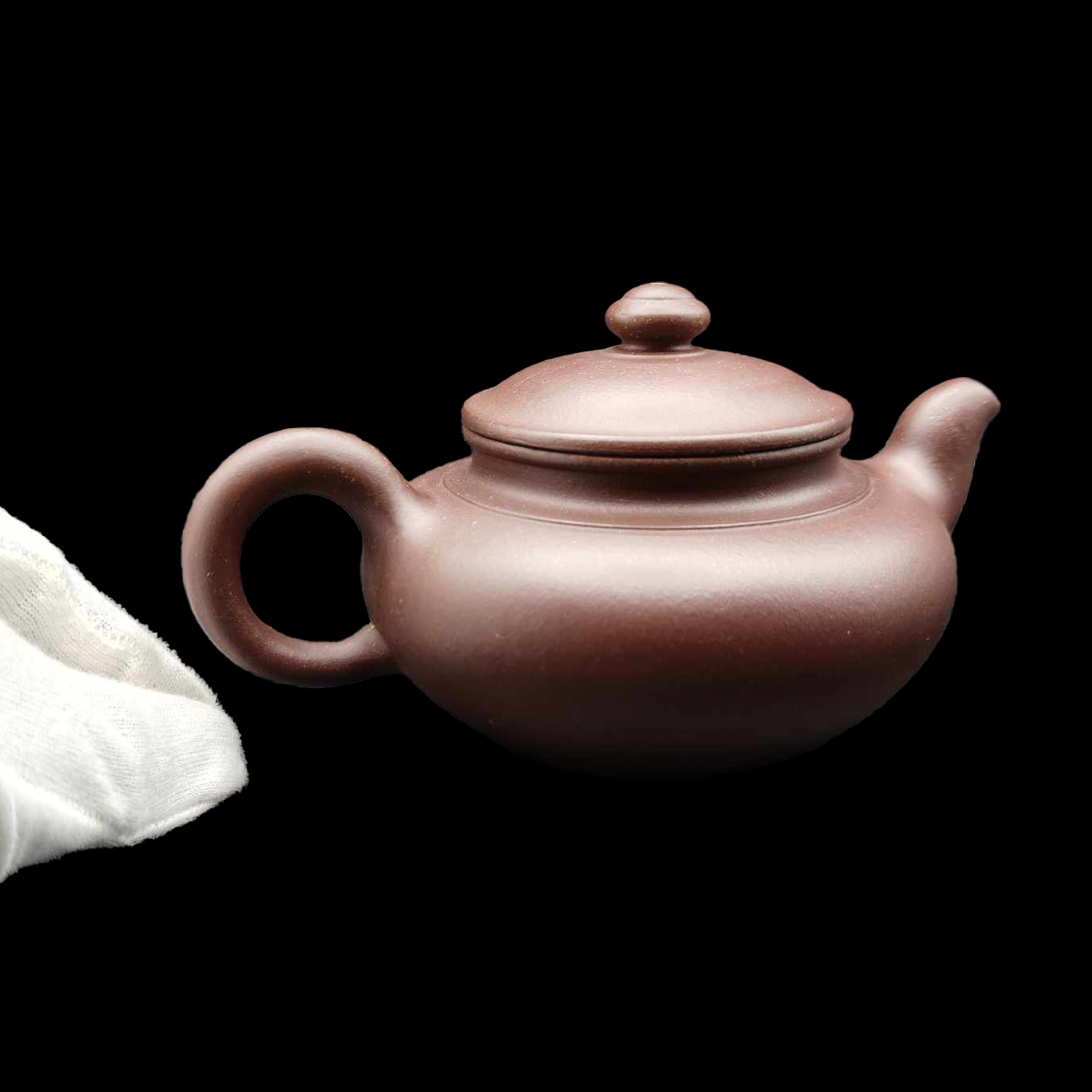 莽葛拾遺-早期宜興名家紫砂壺底款李紅娟製蓋内款李紅娟握把款李下拍前
