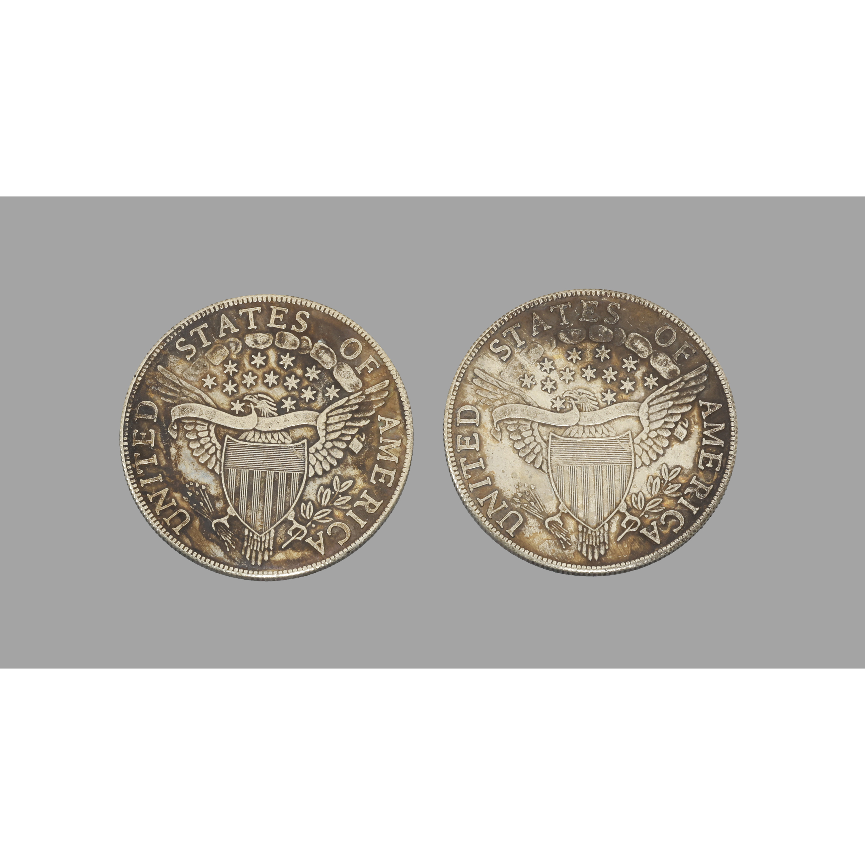 鑽石王老五早期美國錢幣2枚(DPQ-AABM04P)KK - 補破網藝術文物拍賣