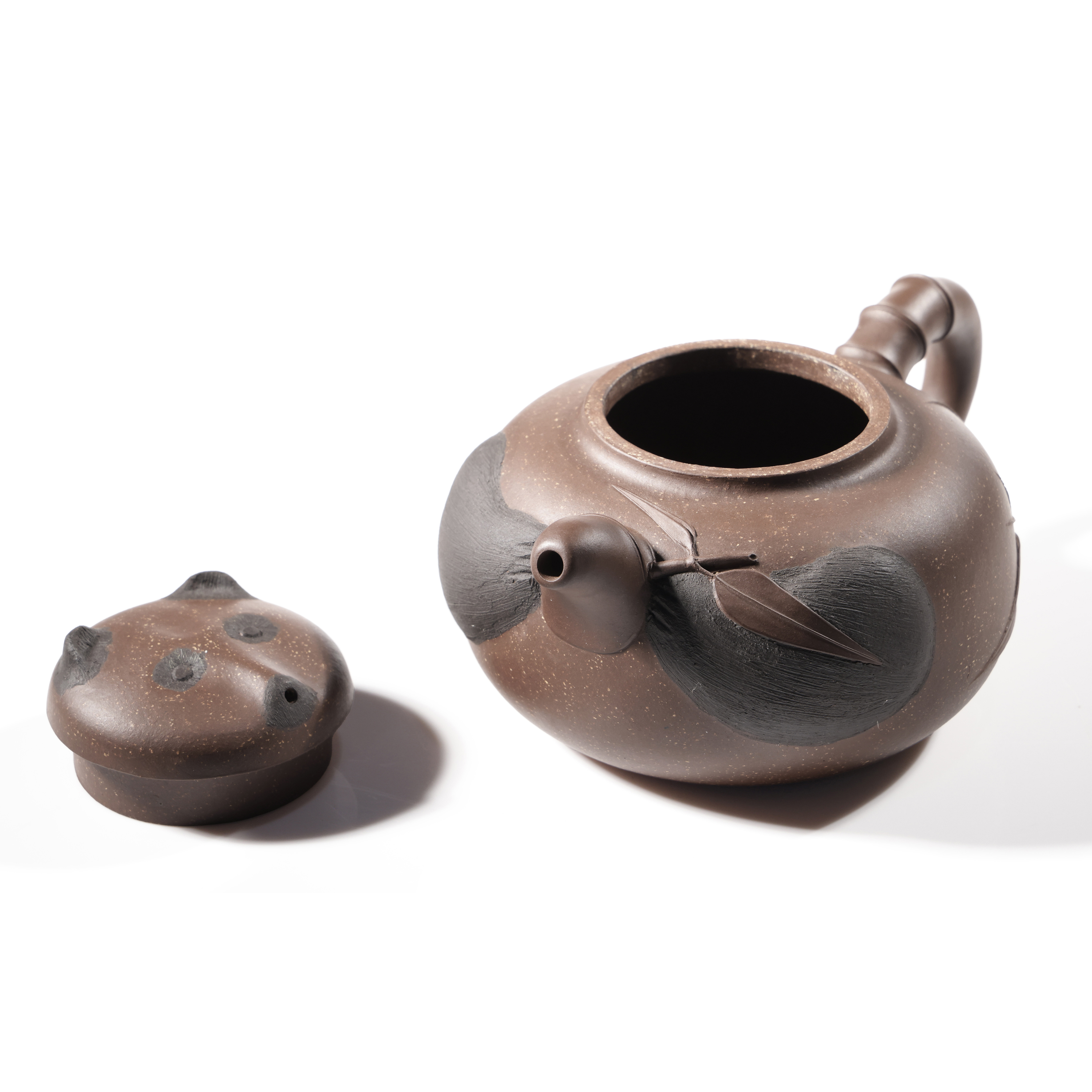 精品專拍高雪峰紫砂壺(貼塑) (DMA-SAKY15S) KJ - 補破網藝術文物拍賣