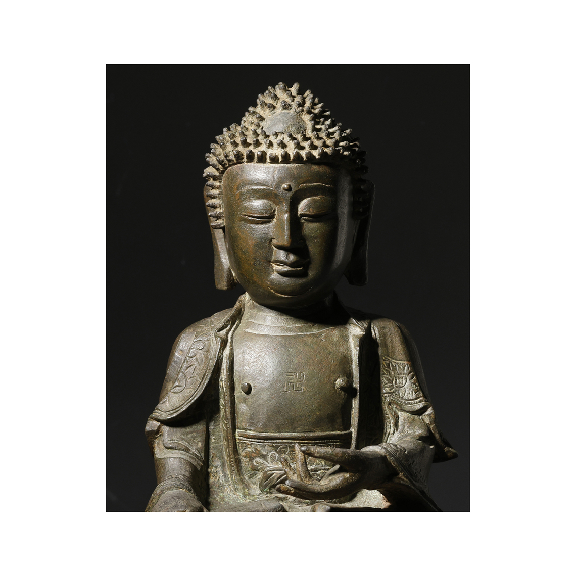 古董，明代佛像，藏友旧藏寄賣，青銅製古美術品，高3⃣️1⃣️cm，重4100克 古董，明代佛像，藏友旧藏寄賣，青銅製古美術品，高3⃣️1⃣️cm
