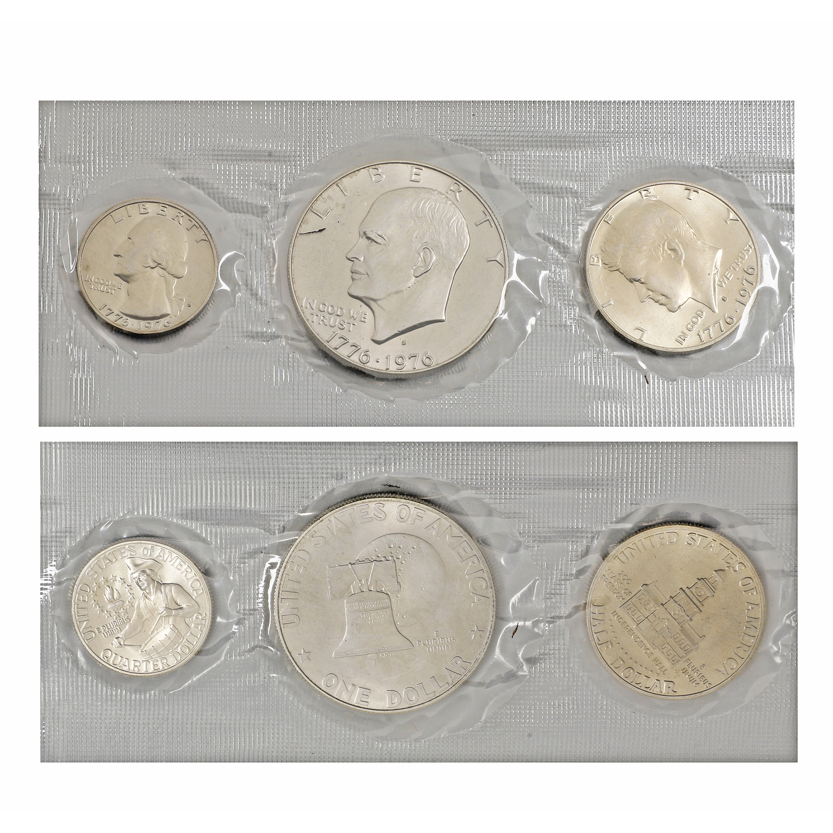 山海經拍賣-1976年美國建國200週年紀念銀幣套組3套(MO-FAAC04)II - 補破網藝術文物拍賣