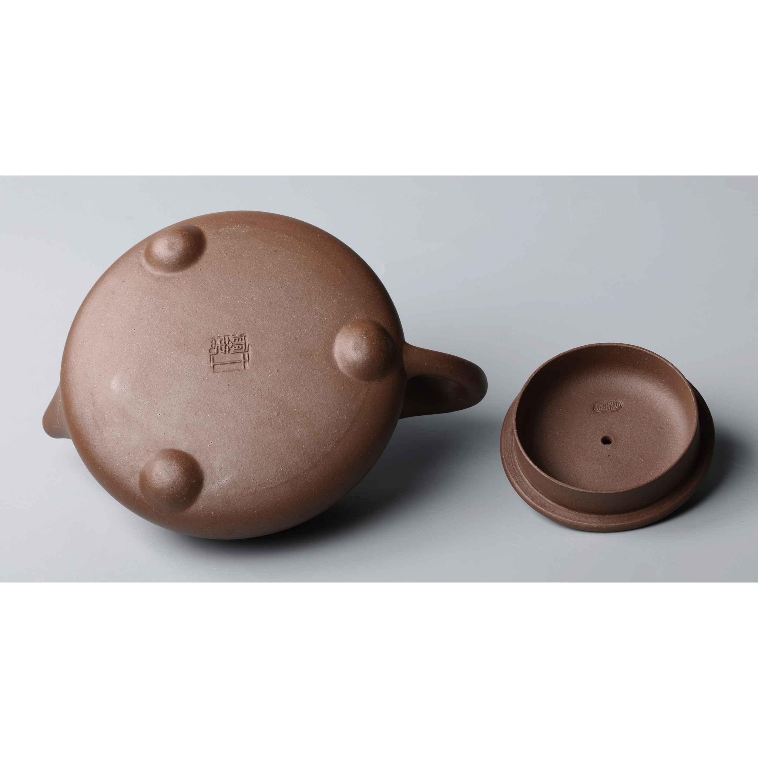 宜興窯 紫砂茶壷 請わ 在銘 煎茶道具 王寅春
