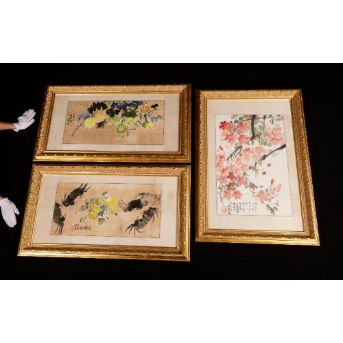 【真作】掛軸　三行書　書道芸術品　唐詩掛軸　高級墨跡　P190 AX511「唐詩三百首注釈 唐詩三百首続選」8冊 光緒14
