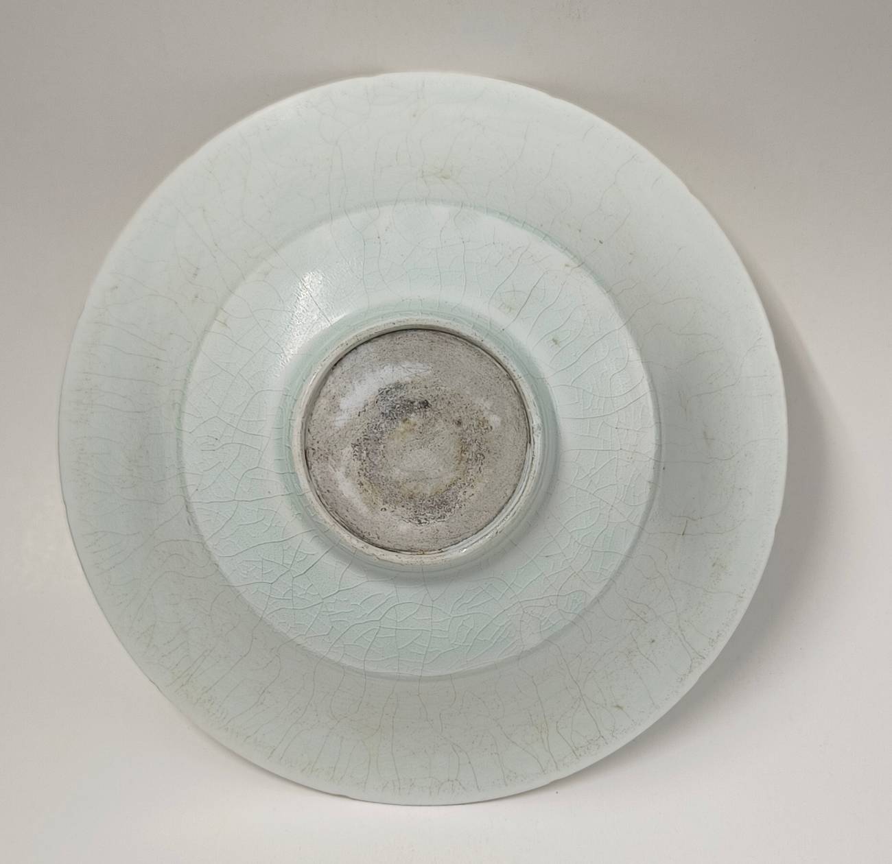 玉軒藝品疑宋.湖田窯.青白瓷十二瓣花口洗(A212) - 補破網藝術文物拍賣