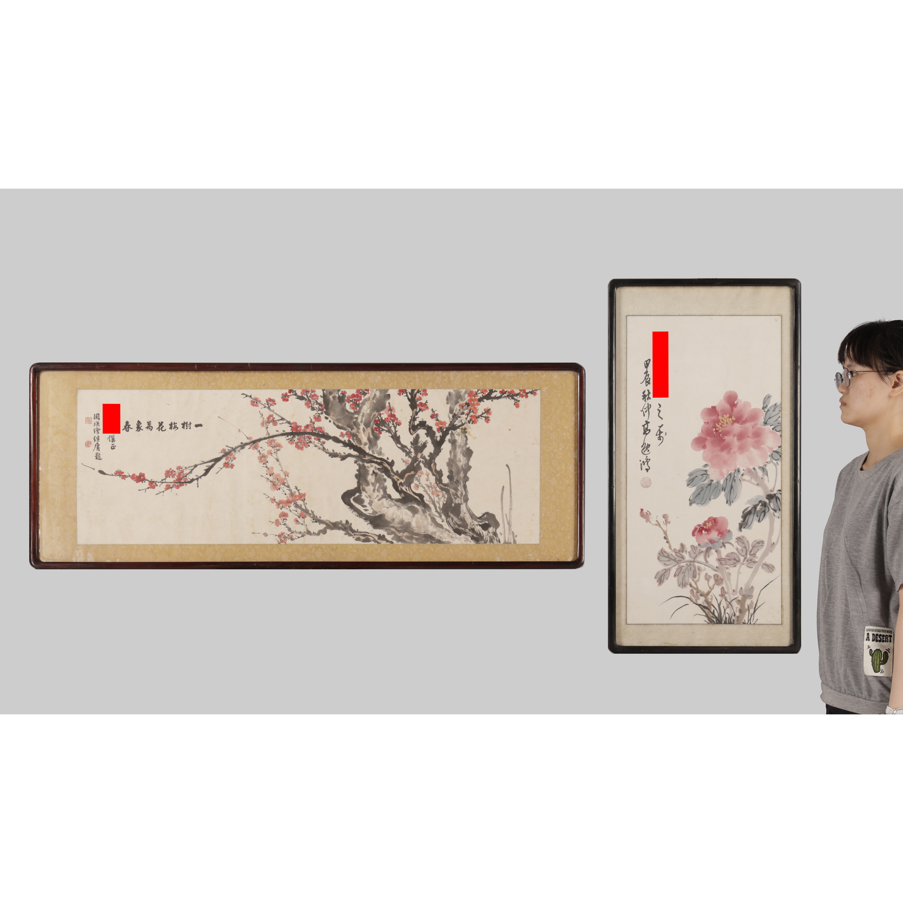 【 馬福祥 直筆書 】『大癡黃翁在勝國時以山水馳聲東』　20世紀初期 翁同龢行書節錄米芾《蕭閑堂記》｜Weng Tonghe, Calligraphy in