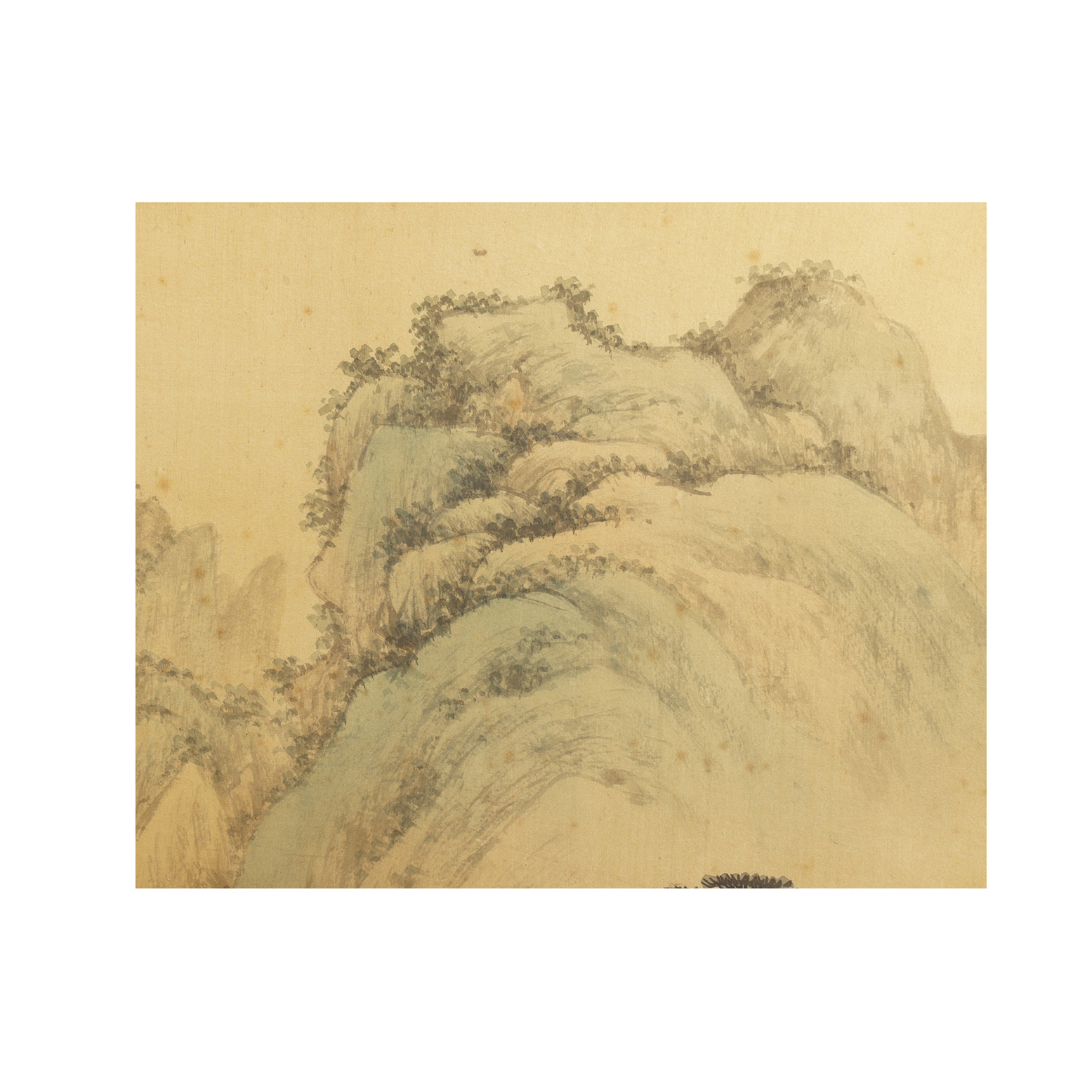 掛軸　四字書　逸品　J164 二拍)再生補破網-馬晉水墨立軸(6才) 驊騮也自 絹本(BO