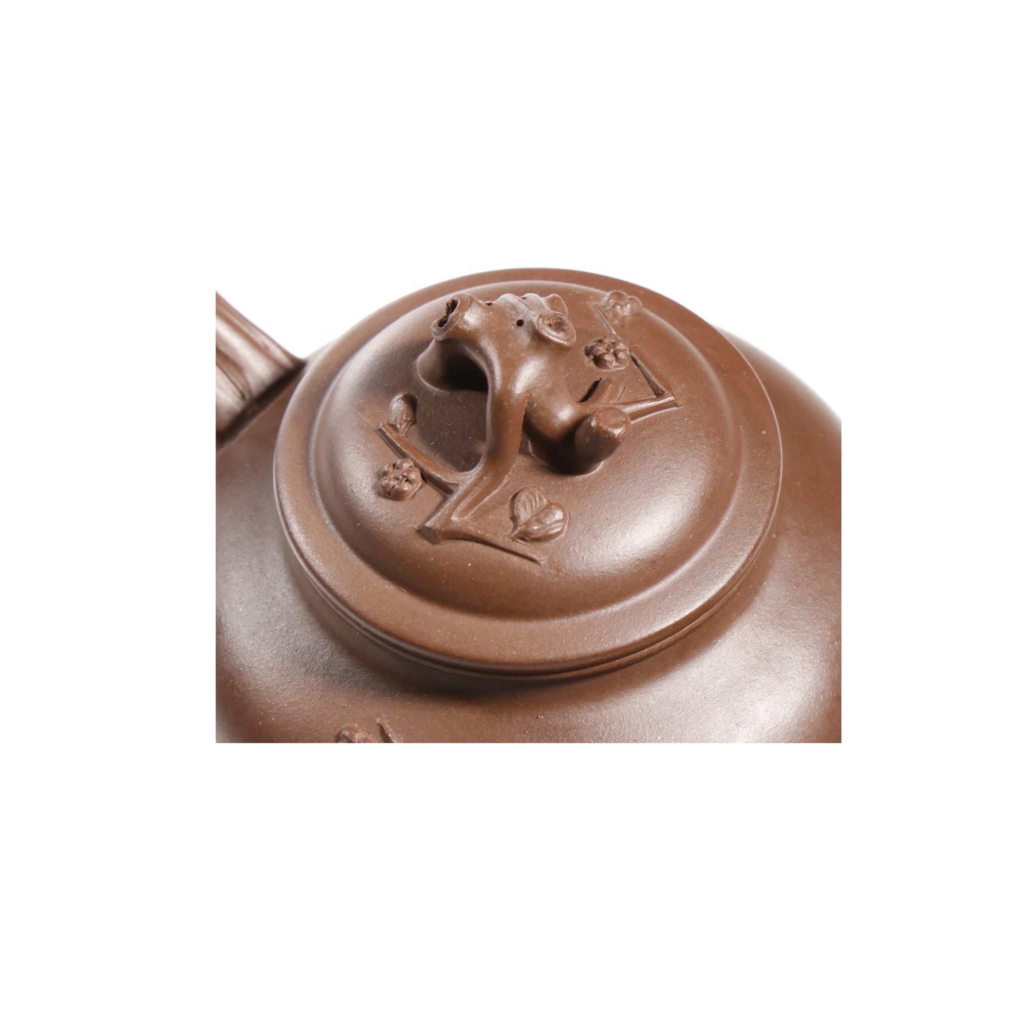 上海拍場-早期宜興名家紫砂壺(堆塑) 曹婉芬(SHA-WAJM19) II - 補破網