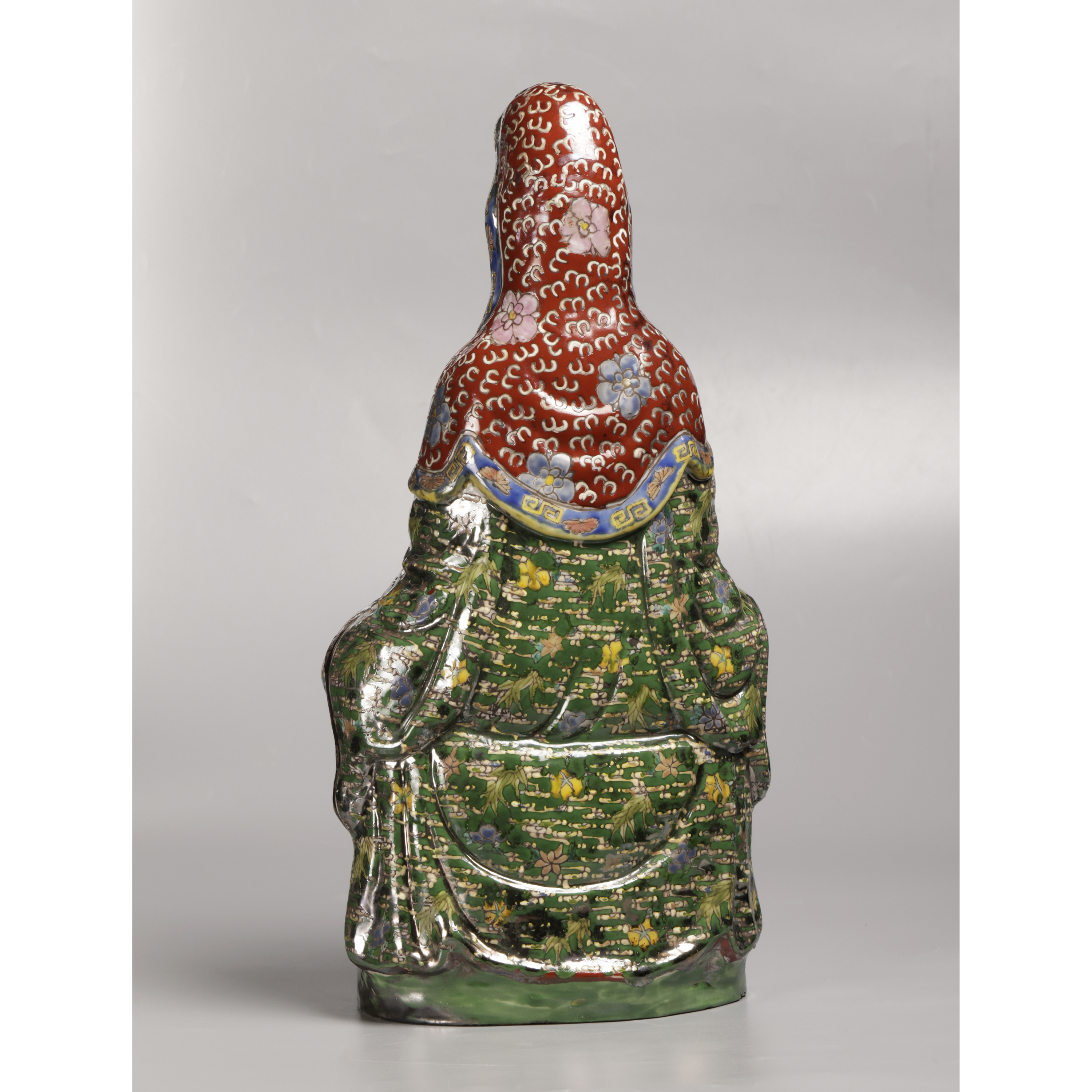 清倉早期粉彩寶瓶觀音造像款福建會館重2.8kg (MR-SAOQ02)RK - 補破網